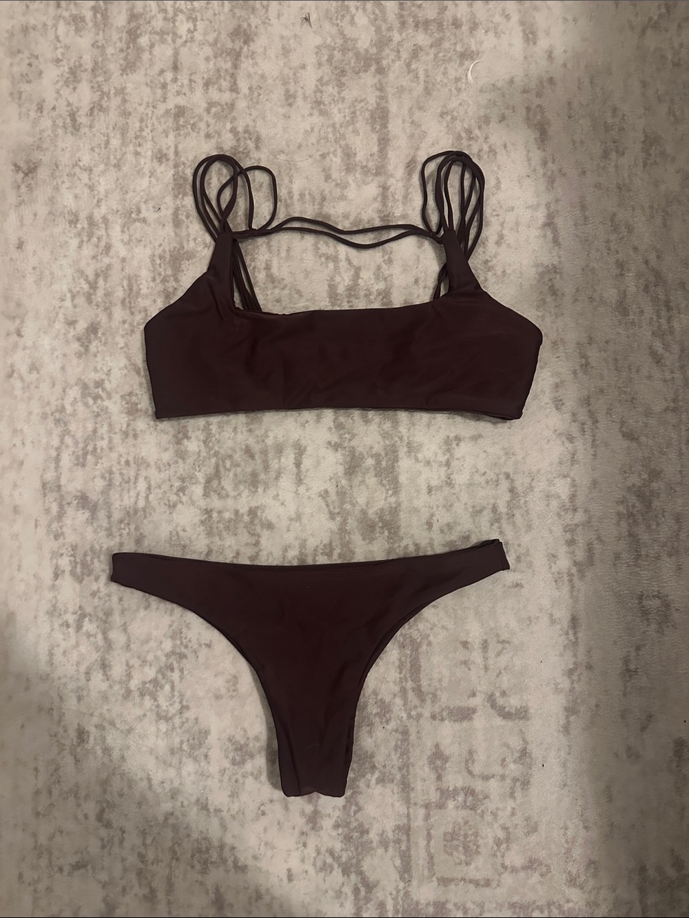 Mikoh straps Bikini - Plum